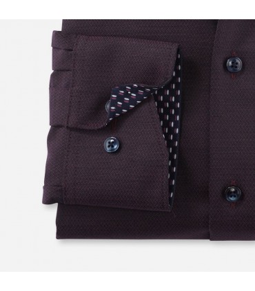 Chemise ml fantaisie olymp 93bordeaux