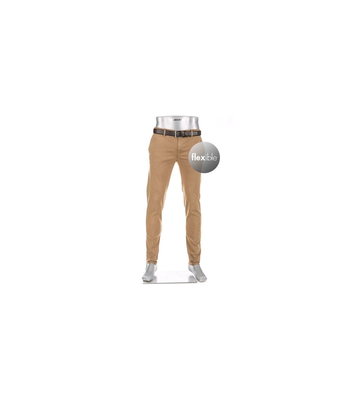 Pantalon chino alberto 520beige
