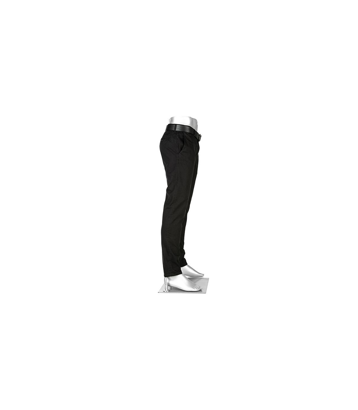 Pantalon chino alberto 994grisfonce