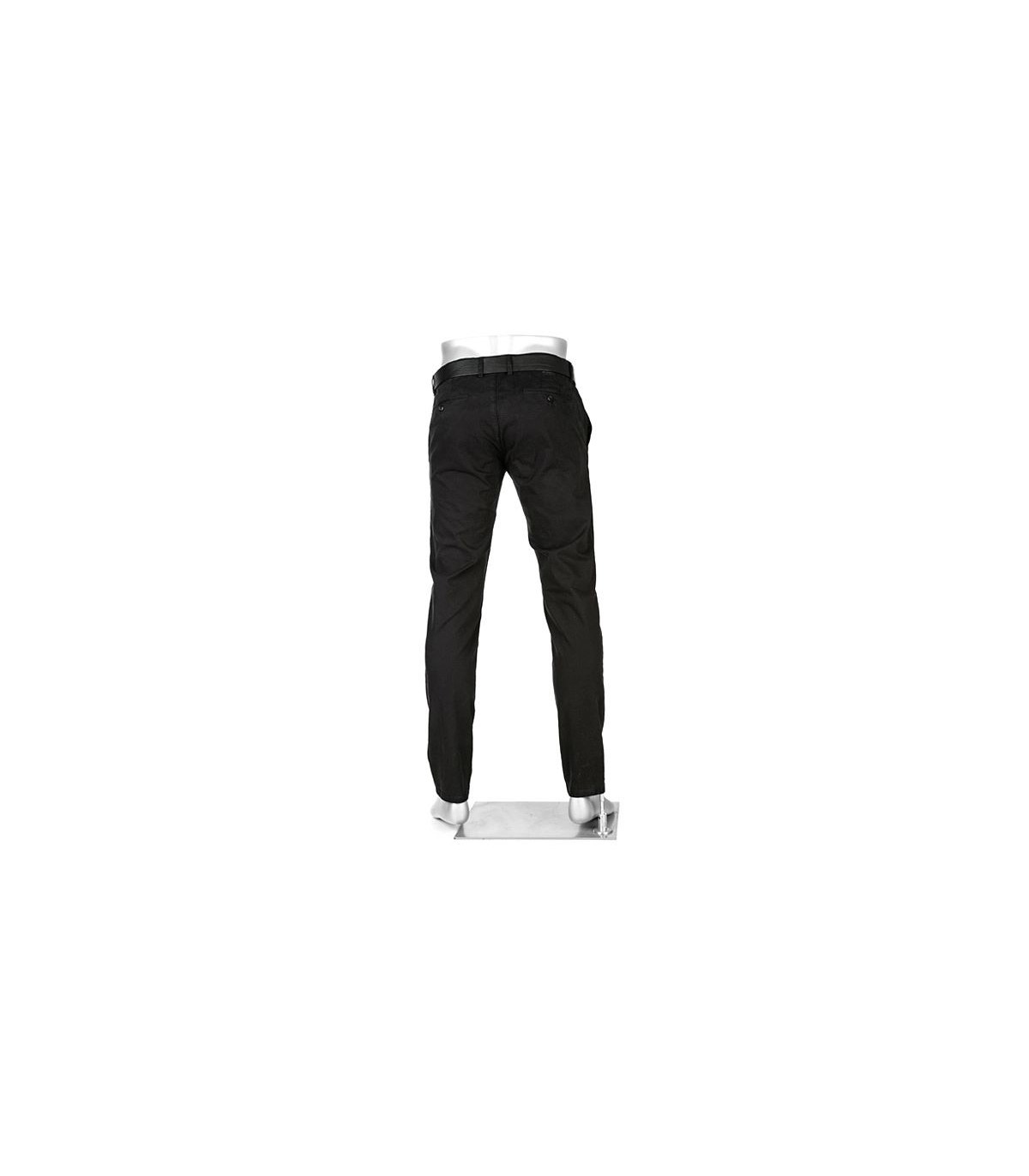 Pantalon chino alberto 994grisfonce