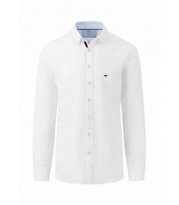 Chemise ml uni fynch hatton 802blanc