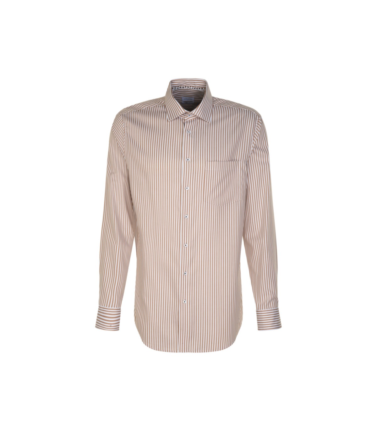 Chemise ml fantaisie seidensticker 22beige