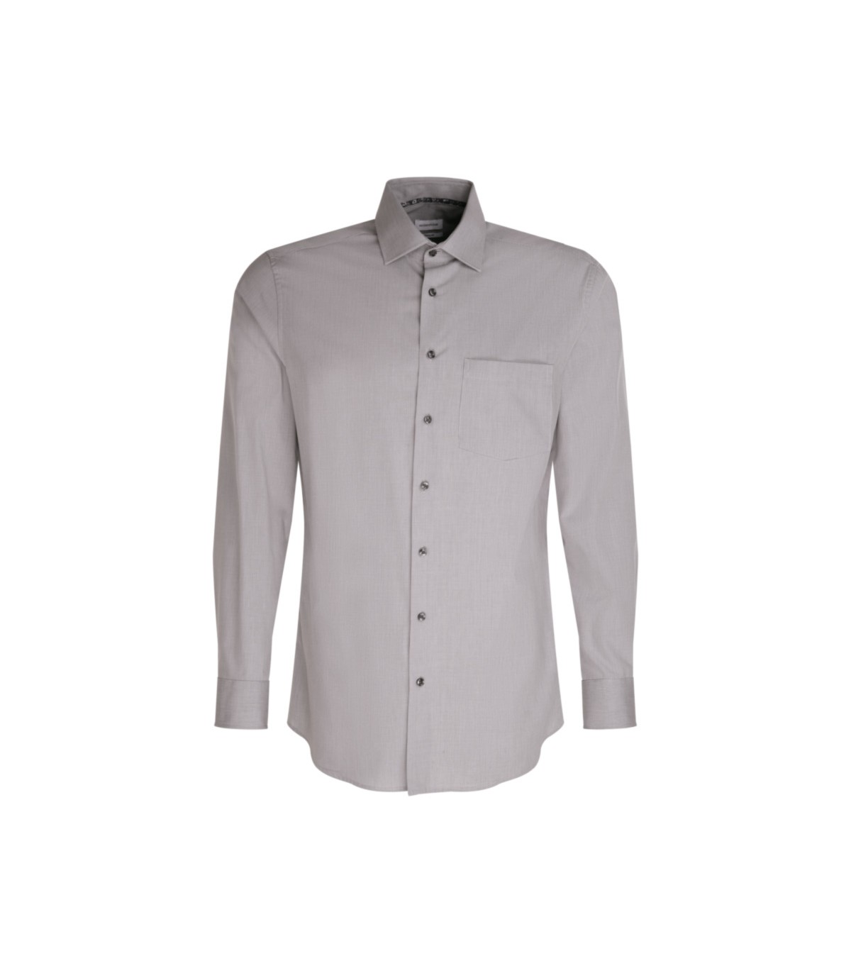 Chemise ml fantaisie seidensticker 35gris