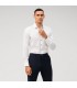 Chemise ml uni olymp 00blanc
