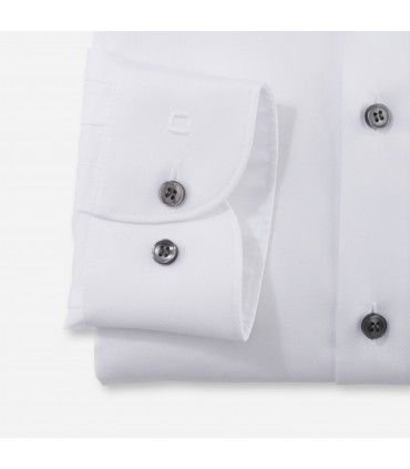 Chemise ml uni olymp 00blanc