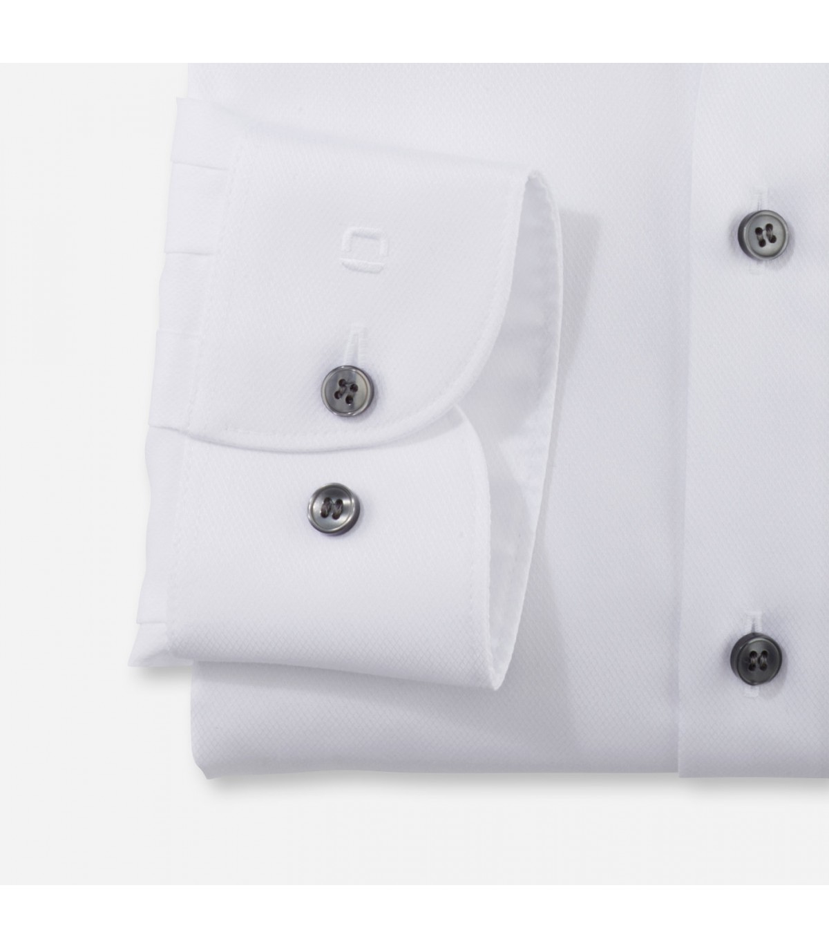 Chemise ml uni olymp 00blanc