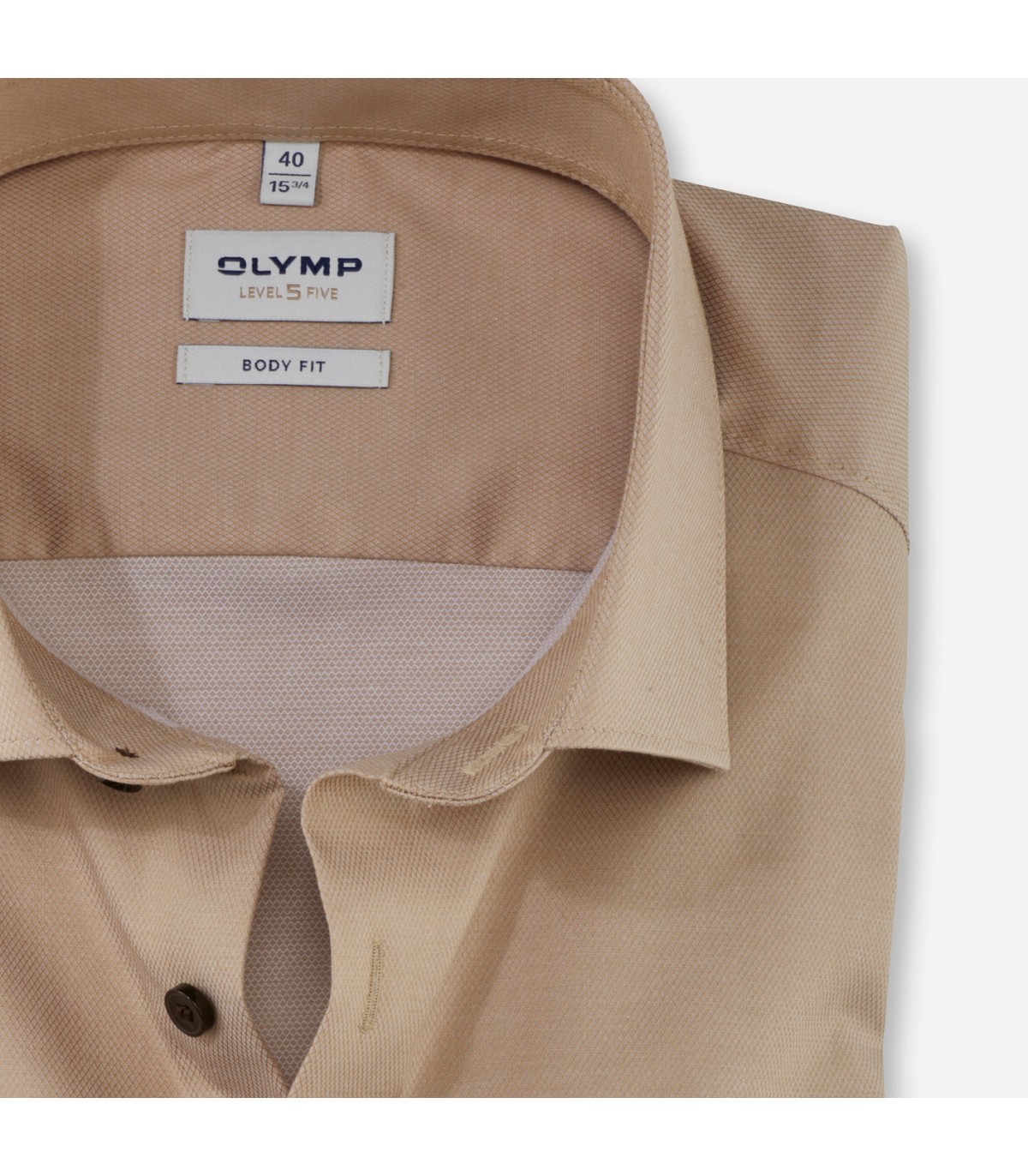 Chemise ml uni olymp 22beige