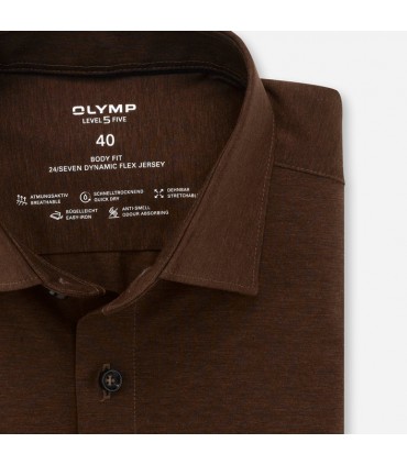 Chemise ml uni olymp 27choco