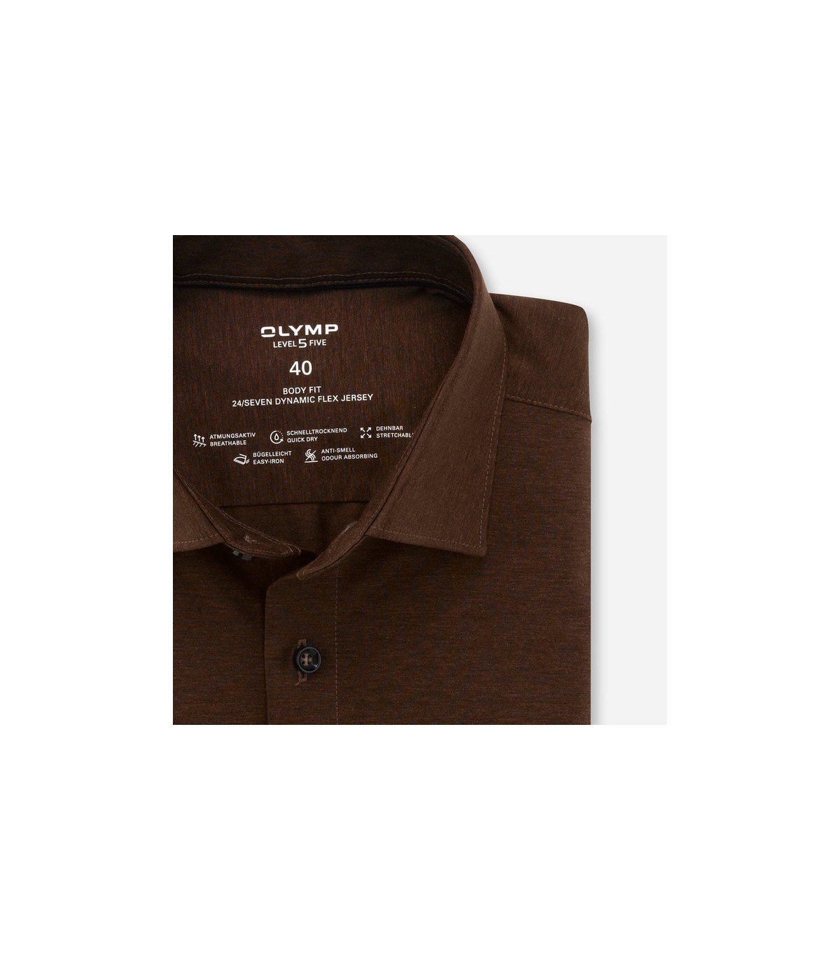 Chemise ml uni olymp 27choco