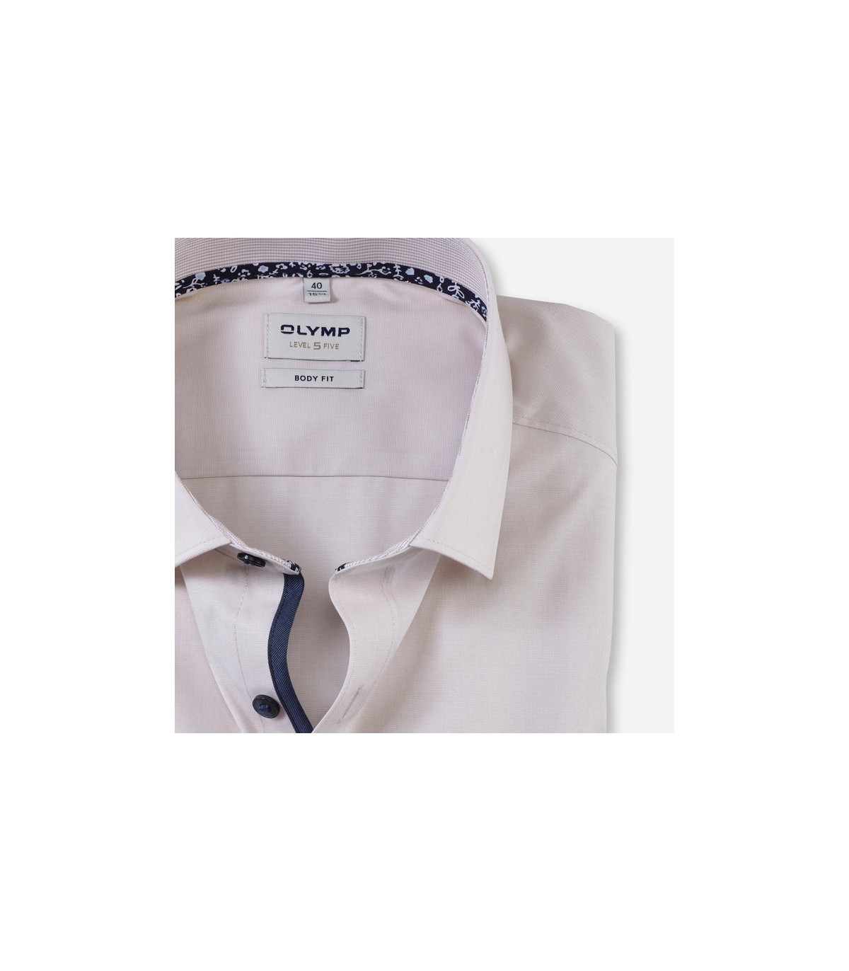 Chemise ml uni olymp 22beige