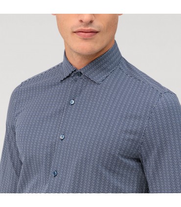 Chemise ml fantaisie olymp 18bleu