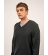 Pull col v saint-james wm-vegetal