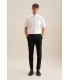 Chemise mc uni seidensticker 01blanc
