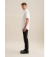 Chemise mc uni seidensticker 01blanc