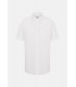 Chemise mc uni seidensticker 01blanc