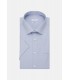 Chemise mc uni seidensticker 48ciel