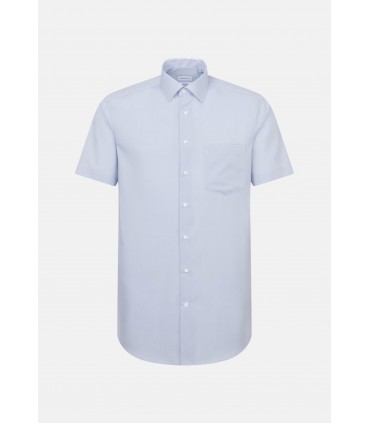 Chemise mc uni seidensticker 48ciel