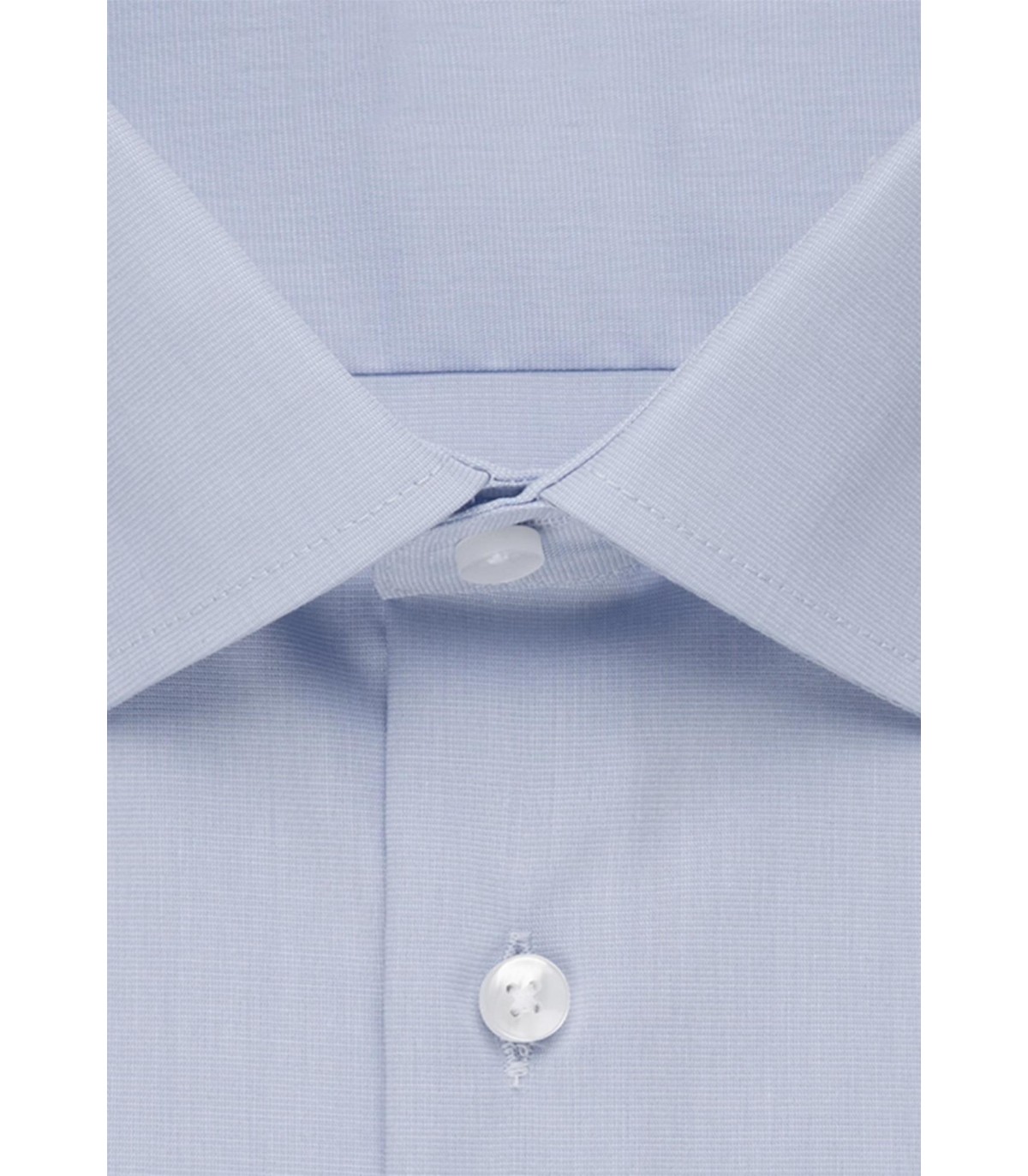Chemise mc uni seidensticker 48ciel