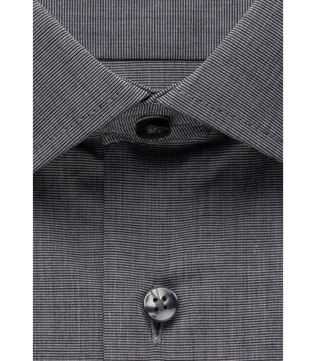 Chemise mc uni seidensticker 67gris