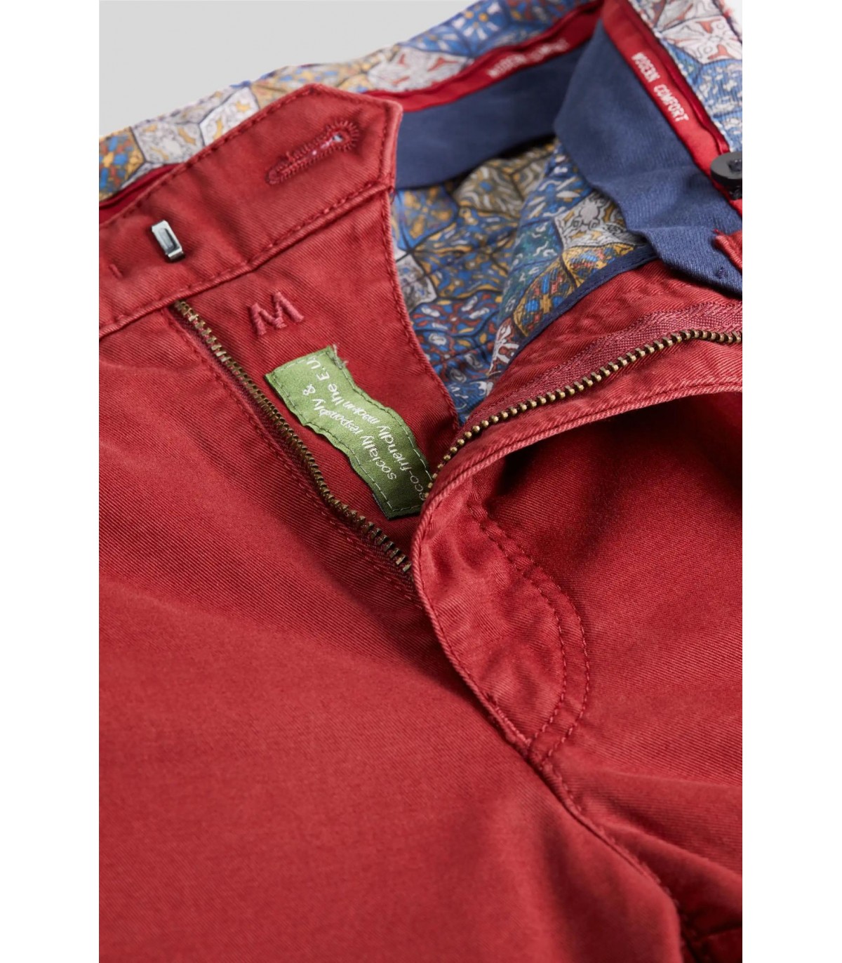 Pantalon city meyer 55rouge