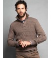 Pull Col zippe Delahaye