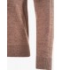 Pull col rond delahaye 355tabac