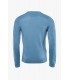 Pull col rond delahaye 566petrole
