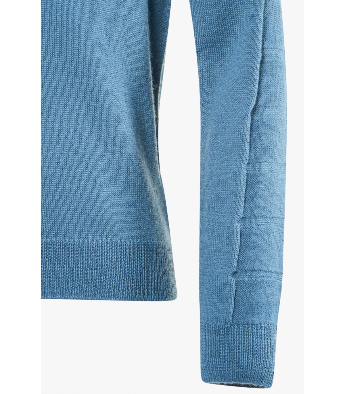 Pull col rond delahaye 566petrole
