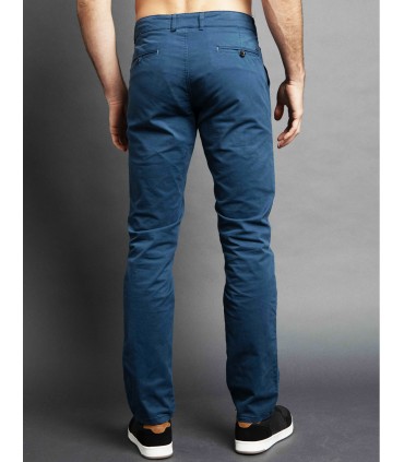 Pantalon chino delahaye 467petrole