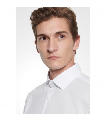 Chemise ml uni seidensticker 01blanc