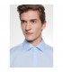 Chemise ml uni seidensticker 12bleu