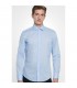 Chemise ml uni seidensticker 12bleu