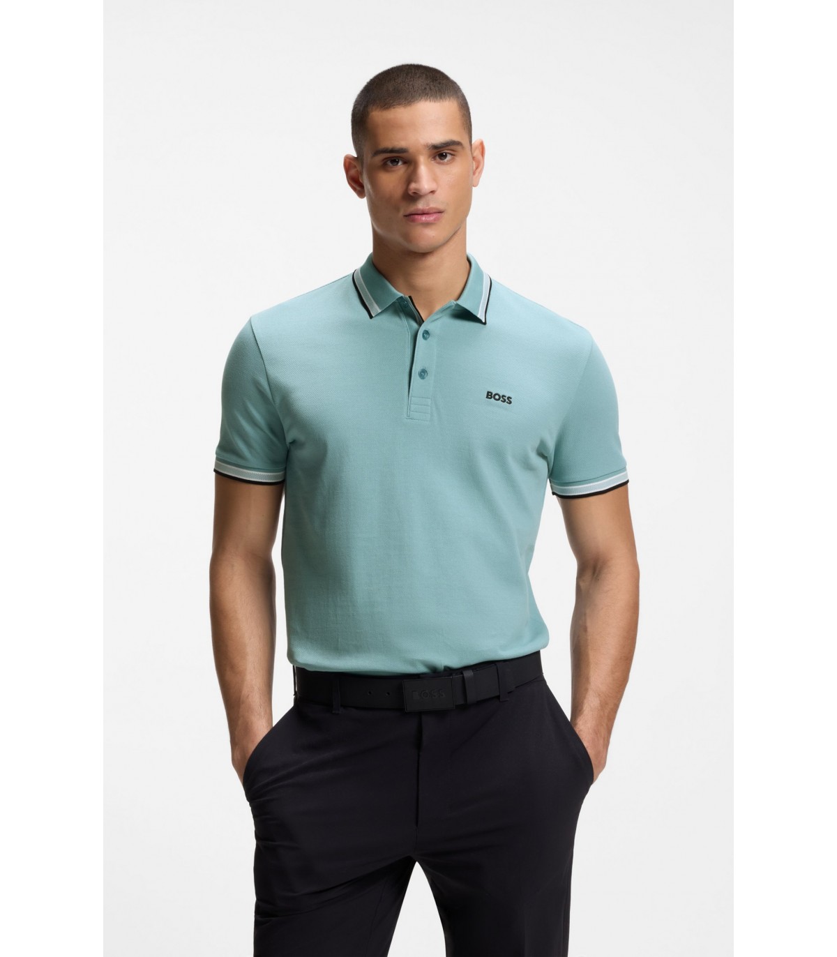 Polo mc boss green 445turquoise/aqua