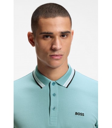 Polo mc boss green 445turquoise/aqua