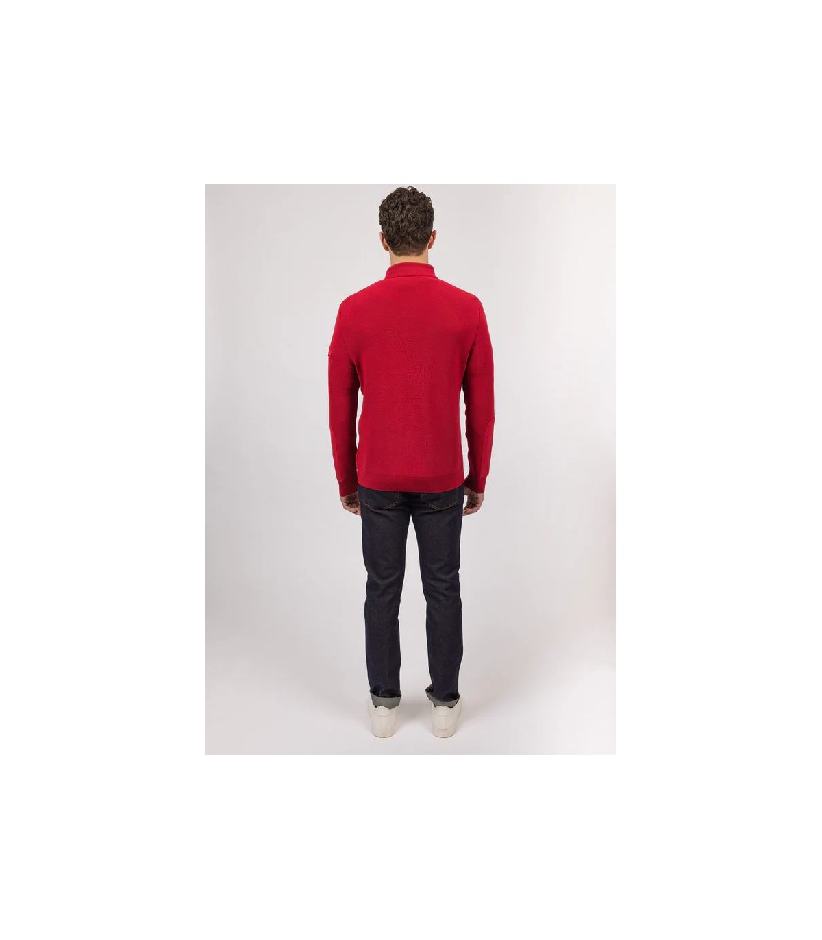 Pull col zippe saint-james ofpersan