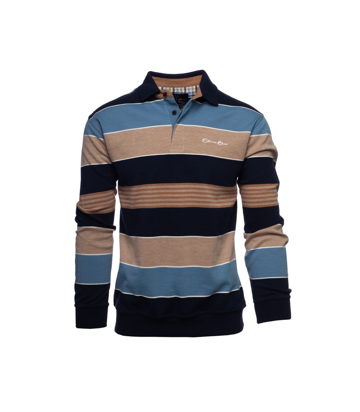 Polo ml ethnic blue beige