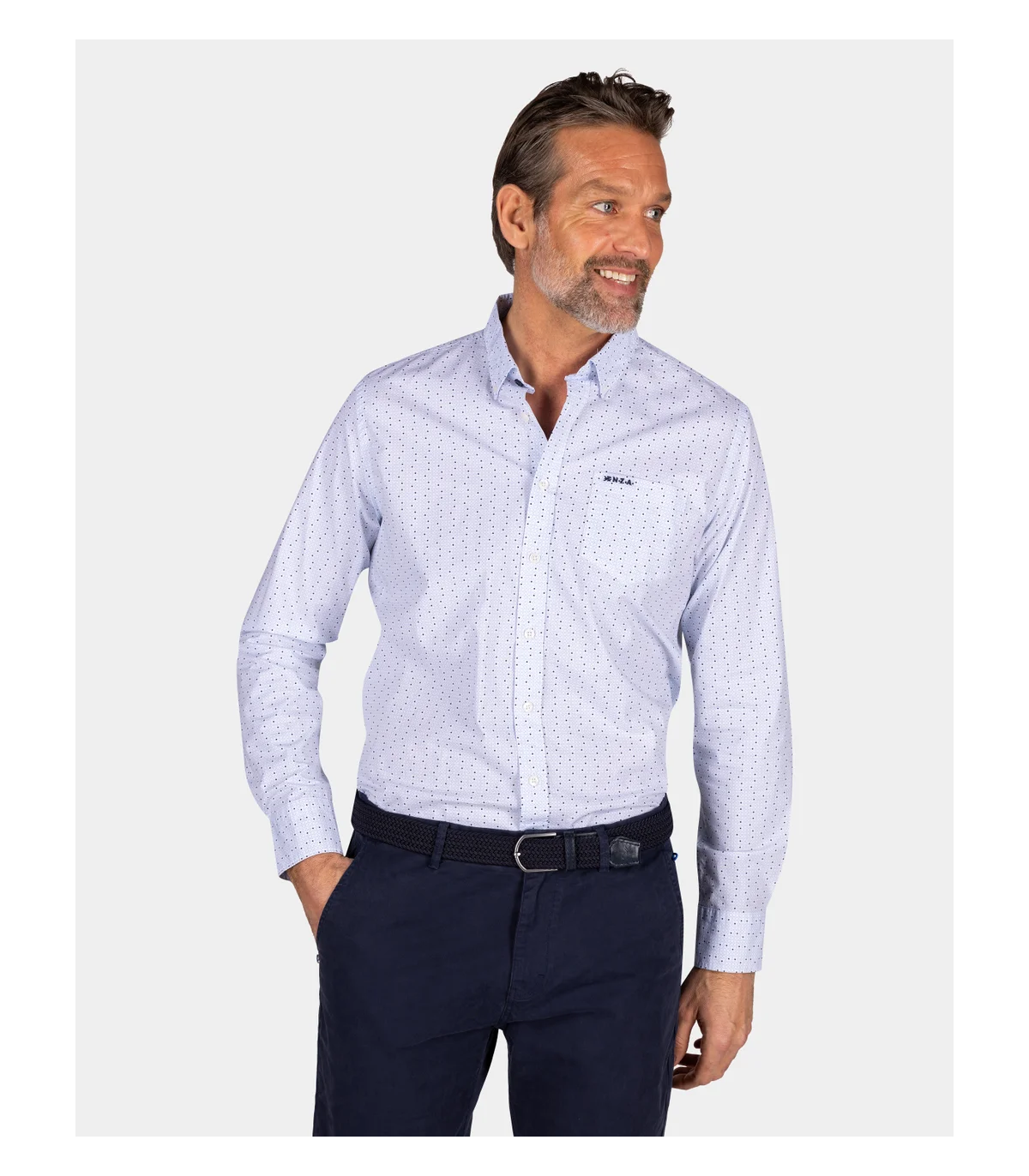 Chemise ml nza 1670lightblue