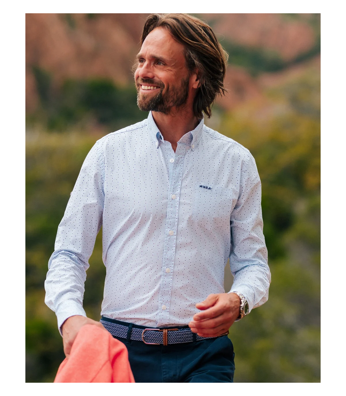 Chemise ml nza 1670lightblue
