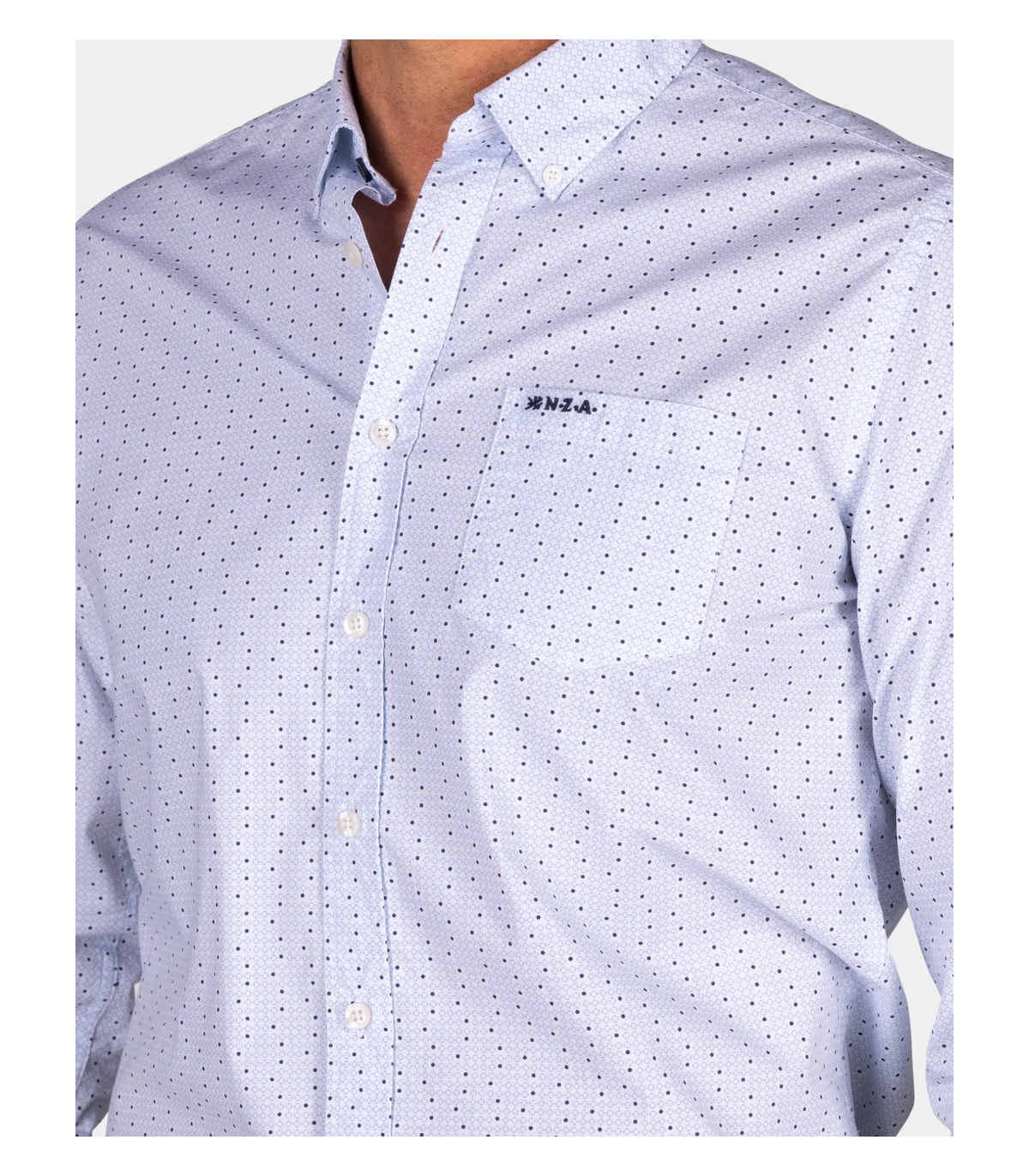 Chemise ml nza 1670lightblue