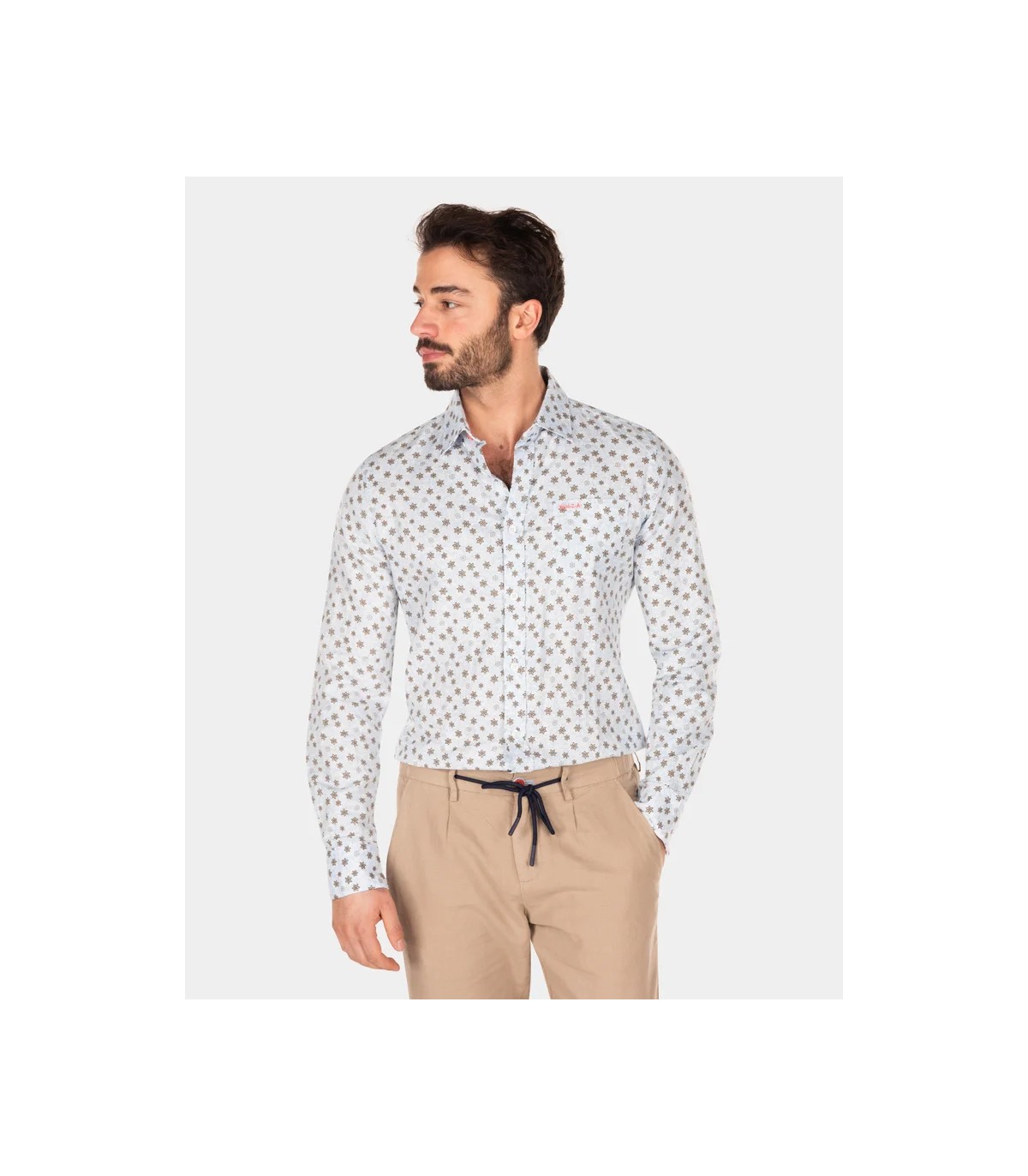 Chemise ml nza 1638blue