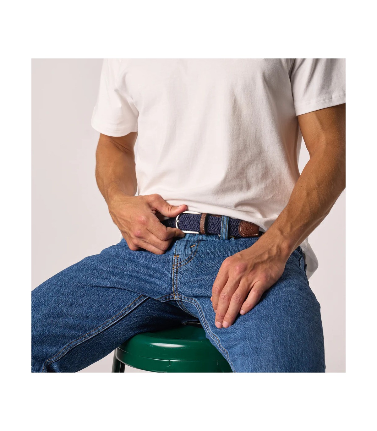Ceinture billy belt bleu marine