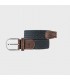 Ceinture billy belt gris flanelle