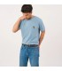 Ceinture billy belt gris flanelle