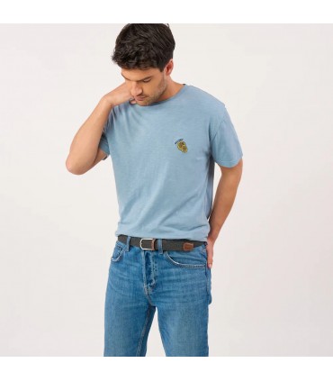 Ceinture billy belt gris flanelle