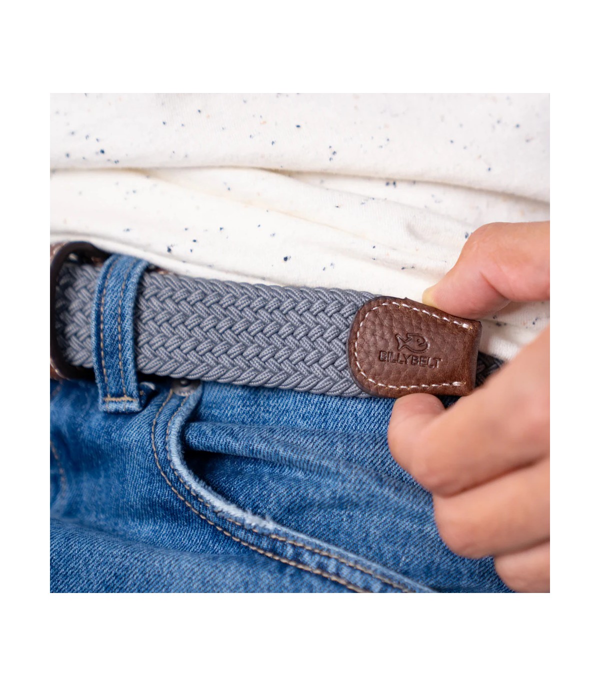 Ceinture billy belt gris froid