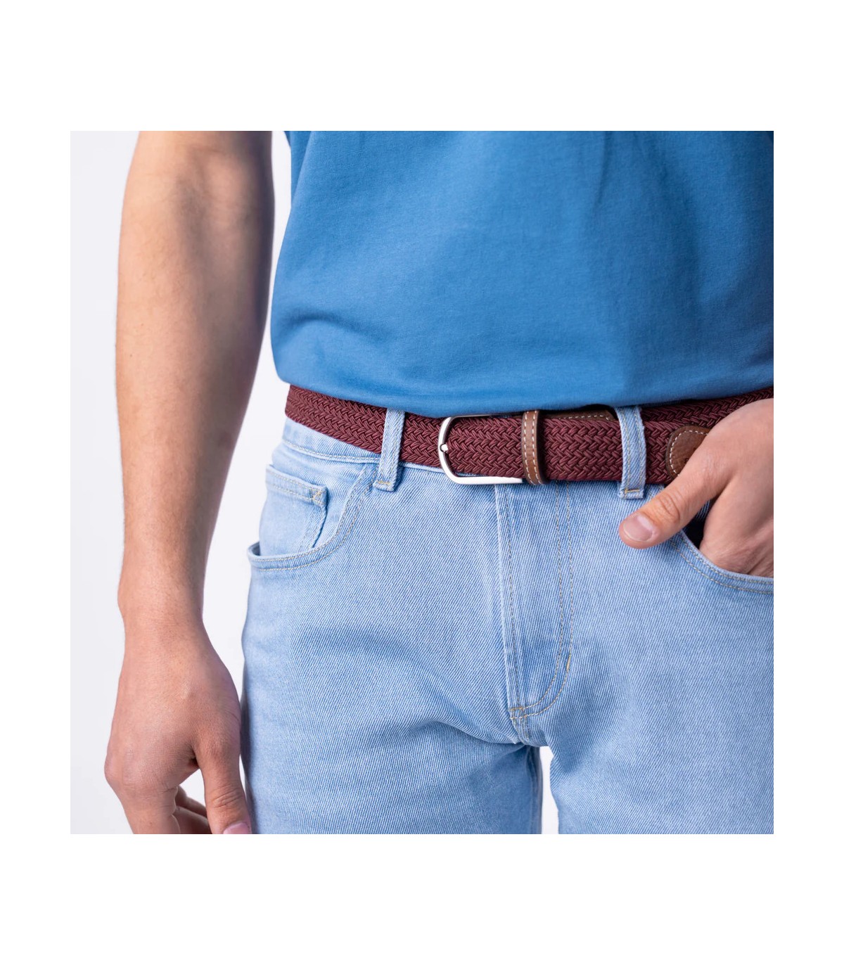 Ceinture billy belt lie de vin