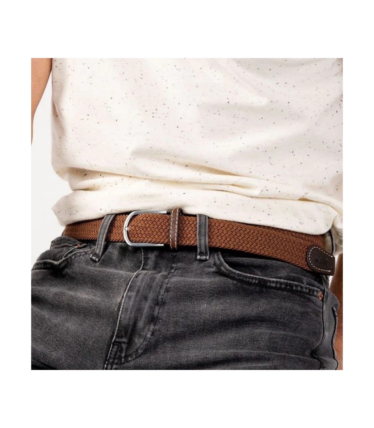 Ceinture billy belt marron camel