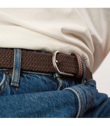 Ceinture billy belt marron feuille