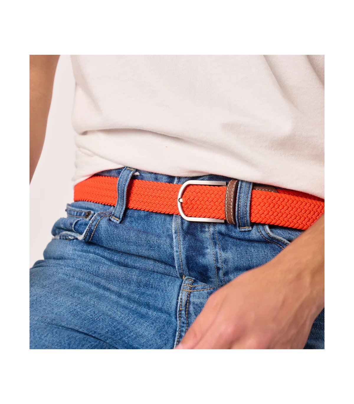 Ceinture billy belt orange ercolano