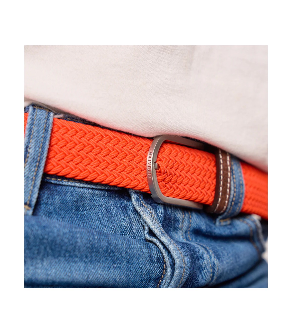 Ceinture billy belt orange ercolano